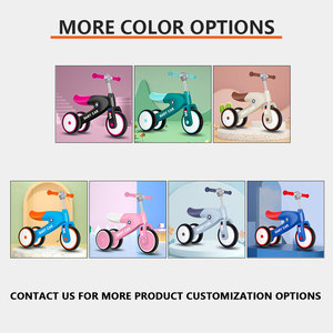 Bicicleta de Equilibrio para Niños Pequeños de 3 Ruedas, Antivuelco y Ligera, Certificada por EN71, Directo de Fábrica - Product Image 4
