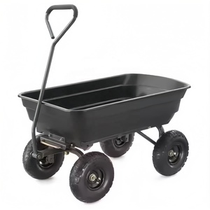 Plastic Handkar Transportwagen Met Handvat Gereedschapswagen Dumpkar En Kantelbare <span class=keywords><strong>Trolley</strong></span>-Oem Aanpasbaar - Product Image 2