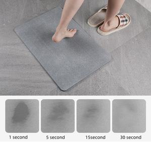 Tappetino da bagno in pietra Super assorbente, tappetino <span class=keywords><strong>doccia</strong></span> <span class=keywords><strong>antiscivolo</strong></span> in terra di Diatomite ad asciugatura rapida, tappetino in pietra <span class=keywords><strong>per</strong></span> bagno - Product Image 6