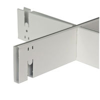 Panneaux de plafond métalliques artistiques en grille à cellules ouvertes, suspendus en alliage d'aluminium, classe A ignifuge pour centre commercial