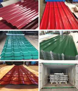Tôle d'acier galvanisée prépeinte ondulée Ppgi enduite <span class=keywords><strong>de</strong></span> couleur pour la toiture - Product Image 6