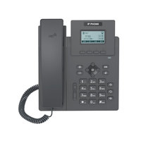 2 comptes SIP, téléphone IP d'entrée de gamme haute performance Proolin-X300/X300E avec écran LCD de 2,3 pouces
