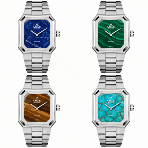 Reloj de Pulsera de Lujo con Logotipo Personalizado, Caja Poligonal, Cristal de Zafiro, Esfera de Ojo de Tigre, Reloj de Marca para Hombre, Automático, Mecánico, Resistente al Agua - Product Image 3