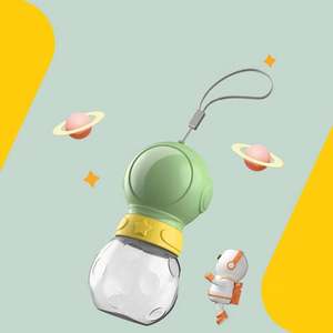 Botella de Agua Portátil para Perros, Dispensador de Agua para Cachorros de 380 ml, Grado Alimenticio, a Prueba de Fugas, Botella de Viaje para Perros y Gatos con Tazón - Product Image 3