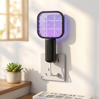 Tueur de moustiques automatique domestique, rechargeable par USB, avec lumière attractrice, 20 ㎡