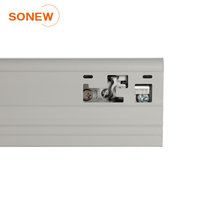 Glissières de tiroir SONEW réglables en métal, à clipser sans outil, pour armoire de cuisine, à extension complète, fermeture douce avec deux tiges