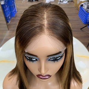 วิกผมแท้แบบตรง 12 นิ้ว พร้อมเชือกผูก 5x5 สี P427 - Product Image 2