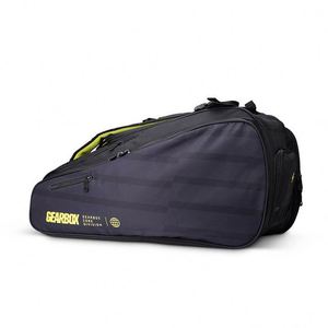 Sac de pickleball gratuit pour femmes avec porte-rame, poche latérale en filet, grand espace de rangement intérieur et poignée de transport - Product Image 3