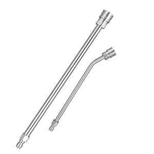 Extensión de pistola de agua de alta presión de acero inoxidable Hanggao con conexión rápida de 1/4 para lavadora de autos - Product Image 4