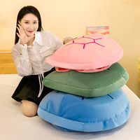 HY Coussins en forme de carapace de tortue portables, peluche de tortue en peluche, coussin de déguisement, lit, costume de Noël, d'Halloween pour enfants