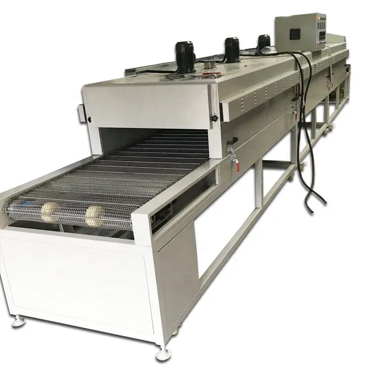 300 graus alta temperatura tela impressão túnel forno precisão correia transportadora forno secagem forno