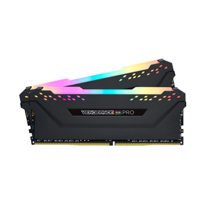 Kit de mémoire CMW32GX4M2E3200C16 pour VENGEANCE RGB PRO 32 Go (2x16 Go) DDR4 3200 MHz C16 Noir CMW32GX4M2E3200C16 pour CORSAIR - Product Image 1