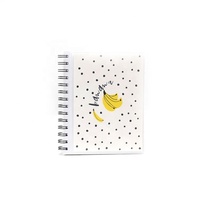 Carnets d'exercices classiques pour le campus, avec reliure spirale double anneau, en papier offset imprimé – Cadeau promotionnel