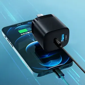 33 W USB C מטען גן טכנולוגיה 30W Ultra קומפקטי סוג-C פ"ד קיר מטען