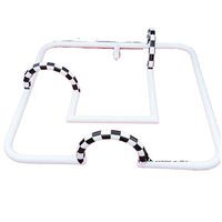 Partie extérieure de voie de voiture gonflable de PVC de qualité commerciale essentielle