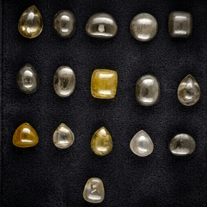 RCK Global - Lote de Diamantes Naturales Sueltos al 100%, Corte Rosa, Gris, Amarillo, Blanco, Corte Excelente, Claridad VVS1-SI2, 1 Quilate, MOQ - Product Image 4