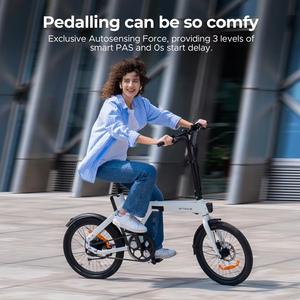 Vélo électrique de ville ENGWE P20 personnalisé 250W pour adultes, pliable 20 pouces, batterie lithium 36V, 7 vitesses, mini vélo électrique de route - Product Image 3