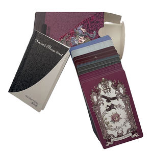 Impression personnalisée de cartes de tarot en papier, conception de logo, cartes de tarot de prophétie pour filles - Product Image 6