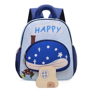 Sac à dos pour enfants Maternelle Motifs animaux champignons mignons Tissu Oxford écologique Saint-Valentin Nouvel An - Product Image 4