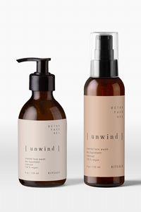 Custom <b>waterproof</b> cosmetic packaging labels, skin care labels, packaging labels, bottle <b>stickers</b>, cosmetic <b>stickers</b> - Product Image 2