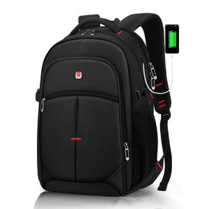 <span class=keywords><strong>Sac</strong></span> <span class=keywords><strong>à</strong></span> <span class=keywords><strong>dos</strong></span> pour <span class=keywords><strong>ordinateur</strong></span> portable en polyester ergonomique, grande capacité, 15,6 pouces, étanche, antivol, avec port USB, pour hommes et femmes, idéal pour les voyages d'affaires - Product Image 5