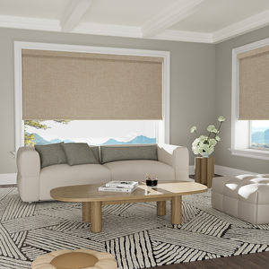 Моторизованные рулонные шторы с пультом дистанционного управления, умные электрические беспроводные жалюзи, совместимые с Alexa, Google Home и Apple HomeKit через хаб. - Product Image 3