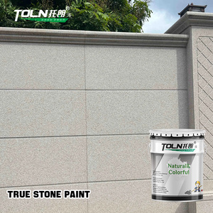 <span class=keywords><strong>Peinture</strong></span> acrylique liquide sur mesure pour extérieur, <span class=keywords><strong>effet</strong></span> <span class=keywords><strong>sable</strong></span> texturé, <span class=keywords><strong>peinture</strong></span> pierre, revêtement pierre naturelle, aspect pierre. - Product Image 1