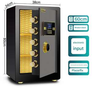 3สีราคาต่ำเฟอร์นิเจอร์สำนักงานเหล็กปลอดภัยปลอดภัยรหัสผ่านฝากกล่อง - Product Image 2