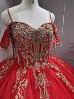 Mumuleo Red Quince anera Kleider für Mädchen Quasten plissiert von der Schulter Princesse Rojo Passen Sie Miss XV Vestido De Anos an