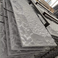 Panneau mural en pierre artificielle PU 3d pour décoration de chambre à coucher moderne