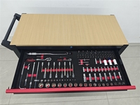 Chariot à outils Changze TC-20 durable en acier inoxydable 471 pièces, personnalisable OEM, pour atelier de réparation automobile, garage, entrepôt