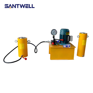 Cilindro Hidráulico de Bloqueo Automático de Alta Resistencia 50-350T, Gato de Elevación de Acción Simple para Construcción y Mantenimiento de Puentes - Product Image 4