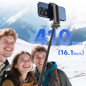 Mini Treppiede Selfie Stick F07 con Apertura a Tocco Singolo, Quadripode con Telecomando Wireless 360° °   Supporto Rotante in Lega di Alluminio per Vlog e Streaming Live - Product Image 2
