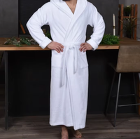 Ensemble de peignoirs de bain luxueux 100% coton éponge, couleur unie, pour hôtel, maison, spa, pour cadeau, vente en gros d'usine