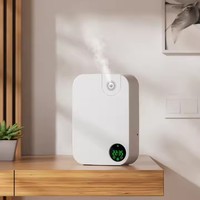 Diffuseur d'arômes portable sans eau AeroScent, écologique, en plastique, à commande piézoélectrique, pour table, grande capacité 180 ml, garantie 1 an