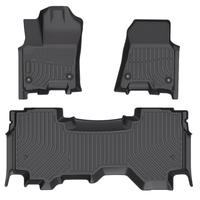 Accessoires de voiture de ramassage 3D TPE tapis de sol de voiture tapis de revêtement de sol pour Dodge RAM 1500 2500 3500 tapis de voiture