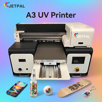 Harga Pabrik Printer UV Flatbed A3 300mm XP600 Mesin Cetak Inkjet LED untuk Cetak Casing Ponsel, Kayu, Kaca, Akrilik