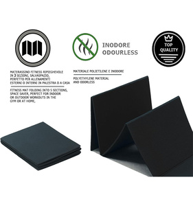 Tapis de yoga et de Pilates pliable, résistant aux déchirures, facile à transporter, idéal <span class=keywords><strong>pour</strong></span> les sorties, le camping, la gym, la plage, le parc, les pique-niques et les voyages - Product Image 2