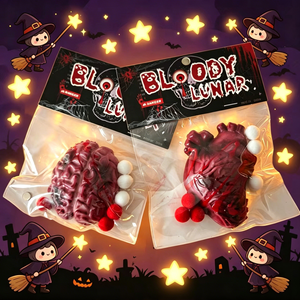 Nouveau jouet anti-stress en TPR pour Halloween, tête de citrouille, amusant, unisexe, design fidget, pour soulager l'anxiété - Product Image 3