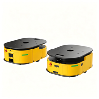 AGV de Elevación por Debajo del Nivel del Suelo, 400 kg, Navegación por Código QR, Robot de Elevación Eléctrico Hidráulico para Transporte en Almacenes de Fábricas Inteligentes