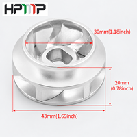 Rotor de pompe à eau en aluminium CNC pour moto, pour KTM 790 890 CFMOTO 800MT KOVE 800X Norden 901
