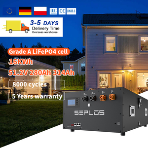 Batería de Litio Hierro Seplos JK BMS EU STOCK, Batería de Celdas Lifepo4 de 3.2V 48V 51.2V 280ah 300ah, Sistema de Almacenamiento de Energía para el Hogar - Product Image 1