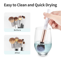 Offre Spéciale Outils de Maquillage Nettoyant Brosse Cosmétique Nettoyant et Poudre Puff Wash Liquide de Nettoyage
