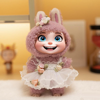 Boneka Kupu-kupu Mawar Custom Terlaris, Tahan Air, Kartun Lucu, Aksesoris Boneka, Gaun Pengantin, Pakaian Modis 17cm