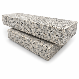 Baldosas de Granito para Piso y Pared 30x300x600 Gris Rosado Piedra Natural Pulida Superficie Flameada Uso en Interiores y Exteriores Duradero - Product Image 1