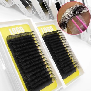 <span class=keywords><strong>ESSI</strong></span> LASH Extensions de cils longues en faux vison naturel, vegan, sans cruauté, faites à la main, courbure L/<span class=keywords><strong>M</strong></span>, en plateaux, vente en gros, logo personnalisé, haute qualité - Product Image 2