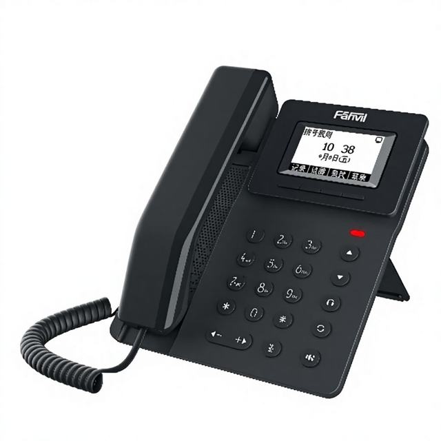 Fanvil V50G Gigabit IP Phone 2.3" Backlit Screen PoE 6-Way Conference EHS Support HD Voice Dual-SIP IP6 Business SIP VoIP Desk