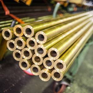 Tubo de latón de alta calidad H59 H62 C21000 Tubo de cobre de pared delgada Tubo de bobina y recto hueco de gran diámetro - Product Image 2