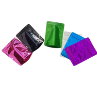 Pochette debout personnalisée à 3 côtés pour l'emballage de graines de menthe sac de paquet de graines de plantes de pâturage d'herbe sous vide de légumes