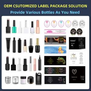 Gel UV pour ongles HEMA TPO Free, vernis à ongles en gel UV, marque OEM avec lampe UV gratuite pour vernis à ongles en gel coloré - Product Image 4